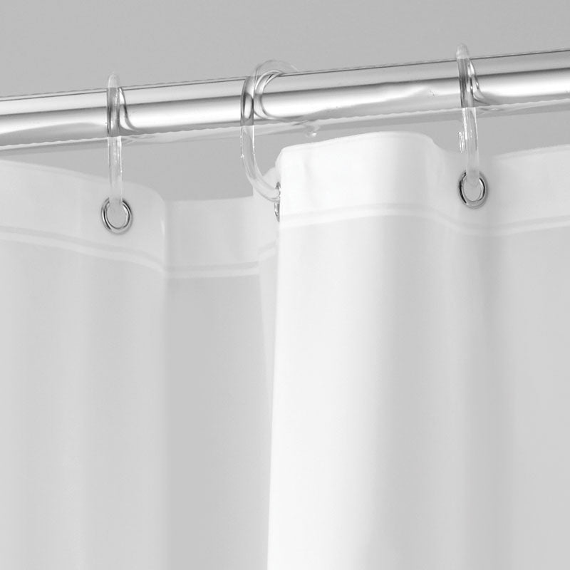 Eva Plastic Shower Curtain Liner Mold And Mildew Resistant Frost Idesign D2c Dev